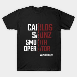 Carlos Sainz - Smooth operator T-Shirt